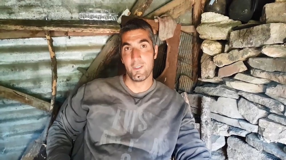 7 yıldır dağda yaşıyor...Koronayı bile 1 ay sonra öğrendi