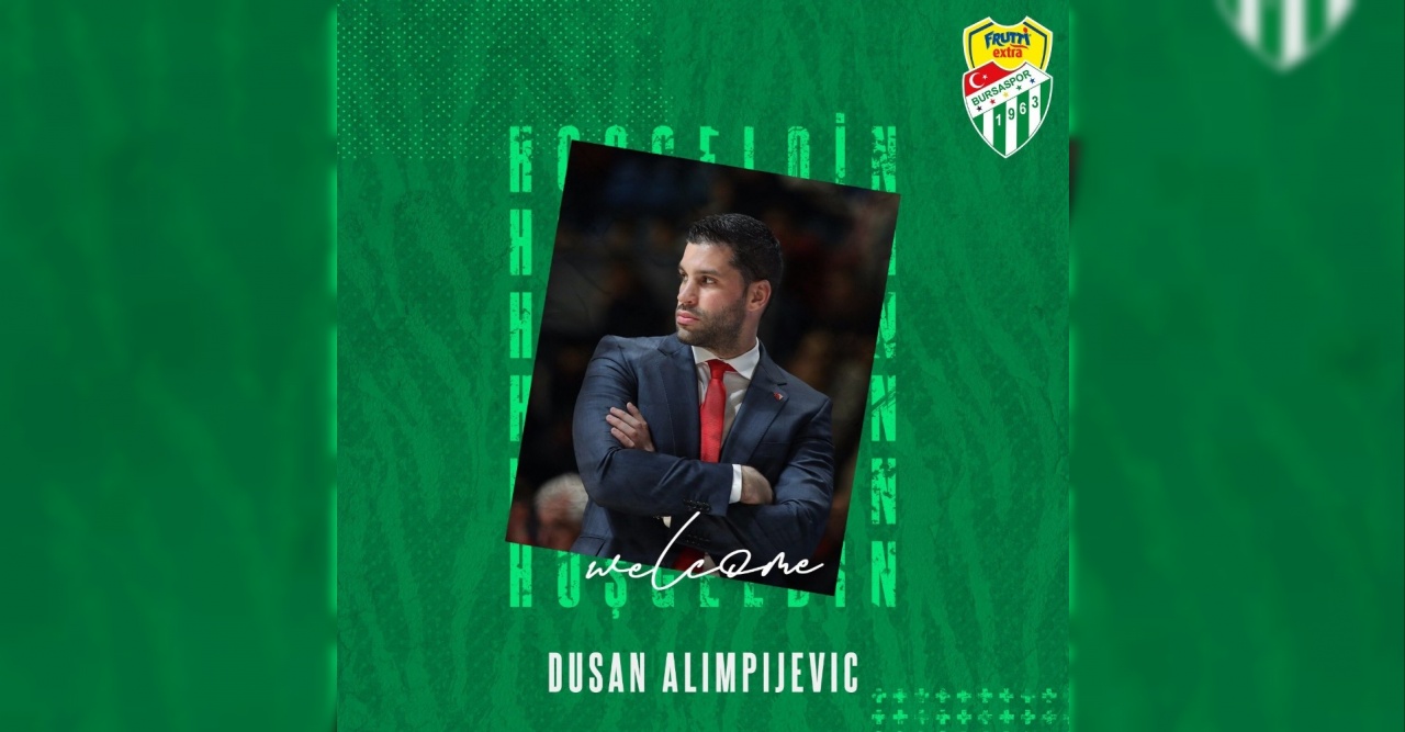 Frutti Extra Bursaspor’un yeni başantrenörü Dusan Alimpijevic oldu