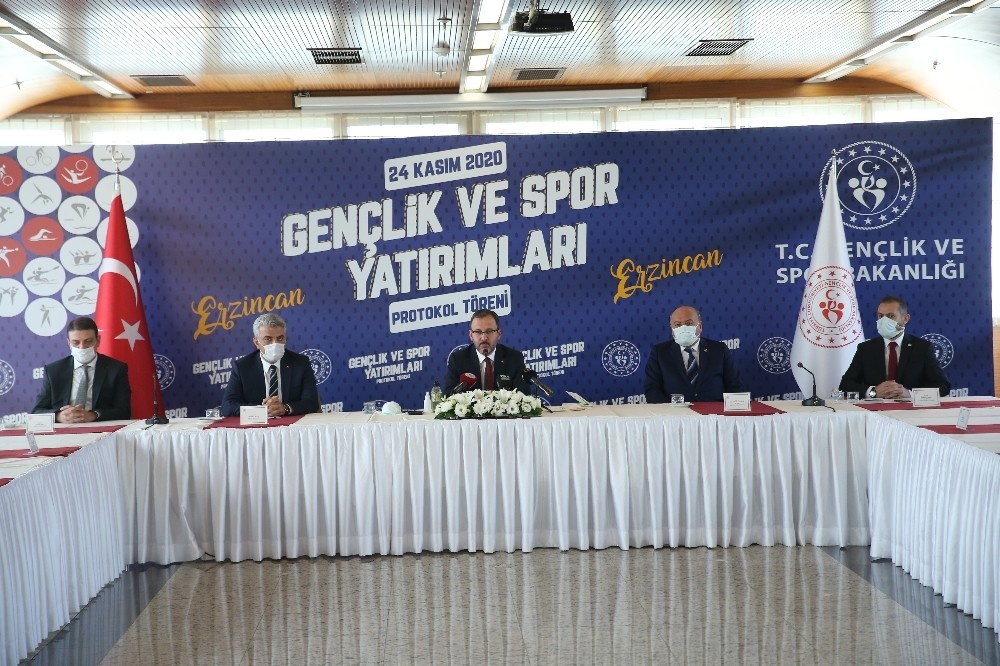 Gençlik ve Spor Bakanlığı’ndan Erzincan’a dev yatırım