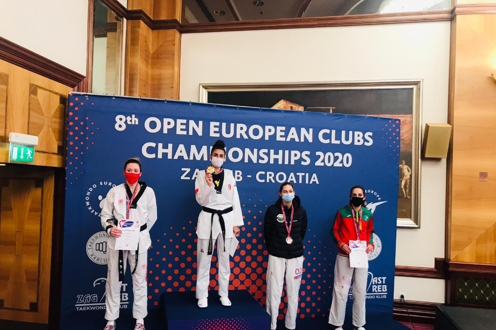 Milli taekwondoculardan 2 altın, 2 gümüş, 1 bronz madalya
