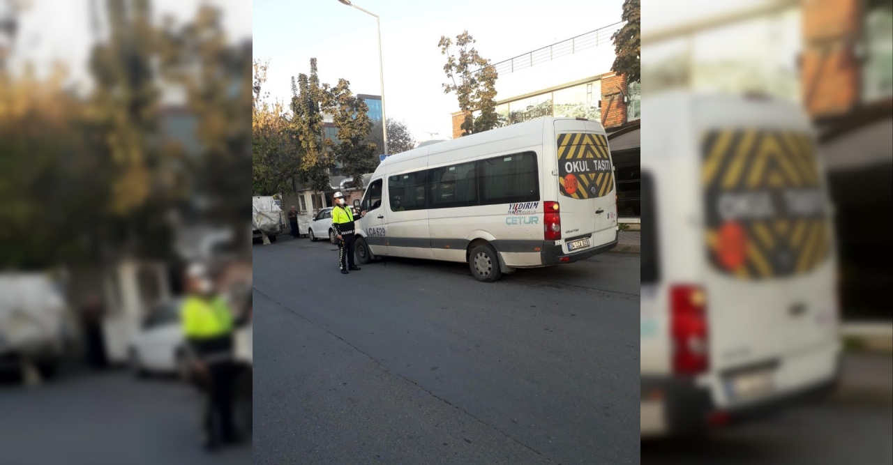 Emniyetten İstanbul’da okul servislerine denetim