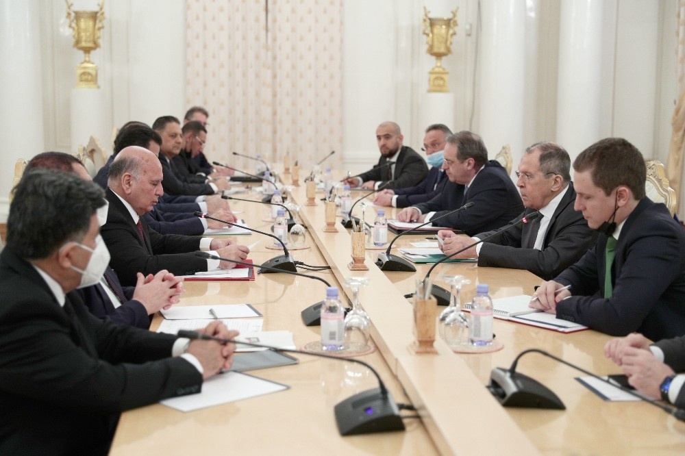 Rusya Dışişleri Bakanı Lavrov, Irak Dışişleri Bakanı Hüseyin ile görüştü