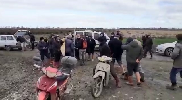Bafra’da arazi toplulaştırması gerginliği