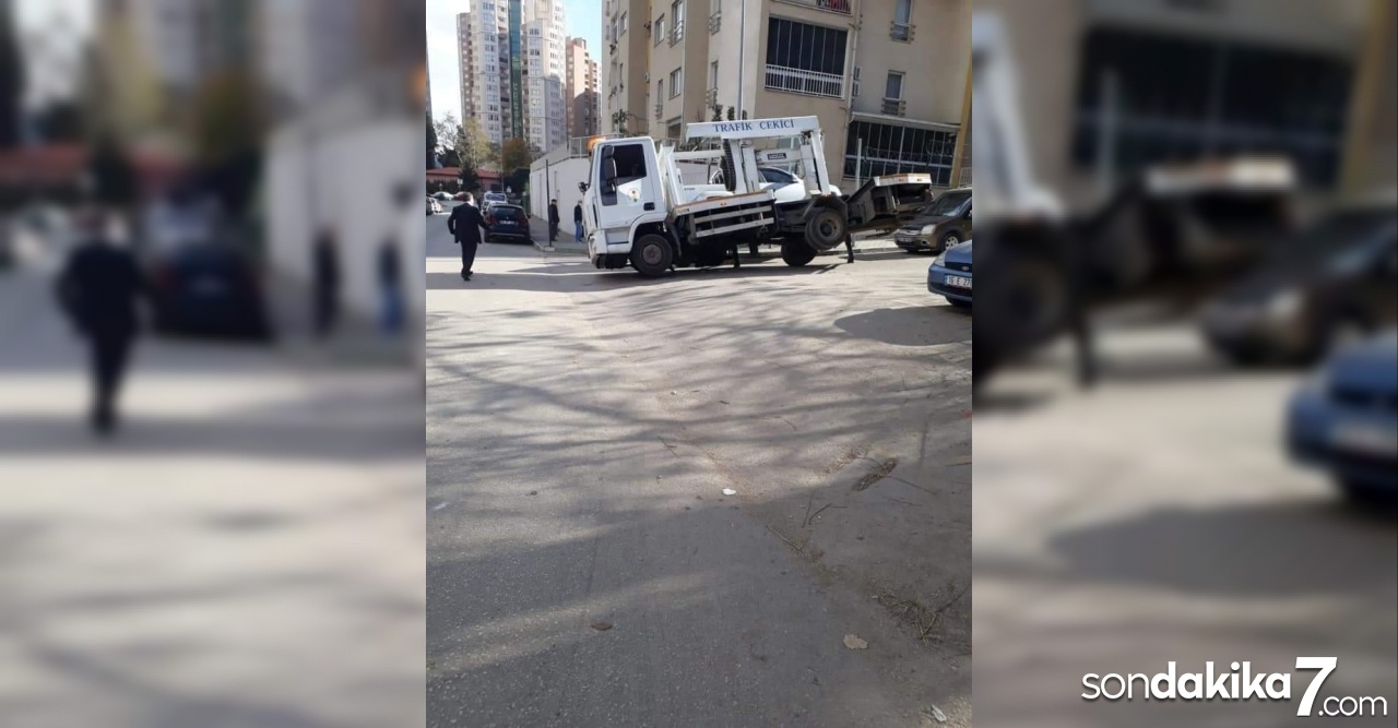 Bursa’da çekicinin iş kazası