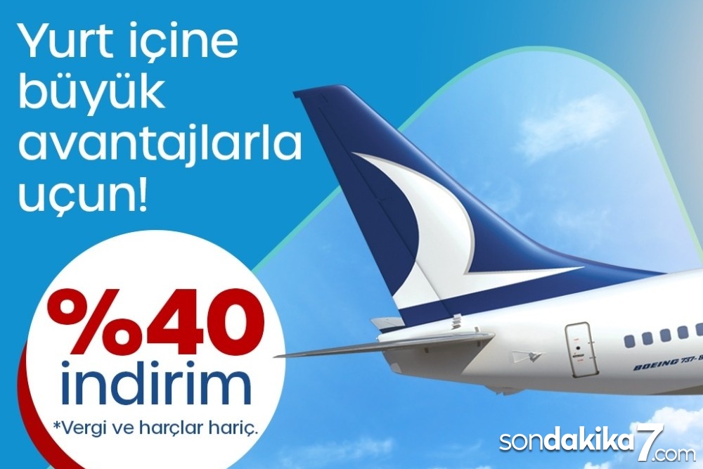 AnadoluJet uçak biletlerinde yurt içi uçuşlarda geçerli kış kampanyası başlattı..!