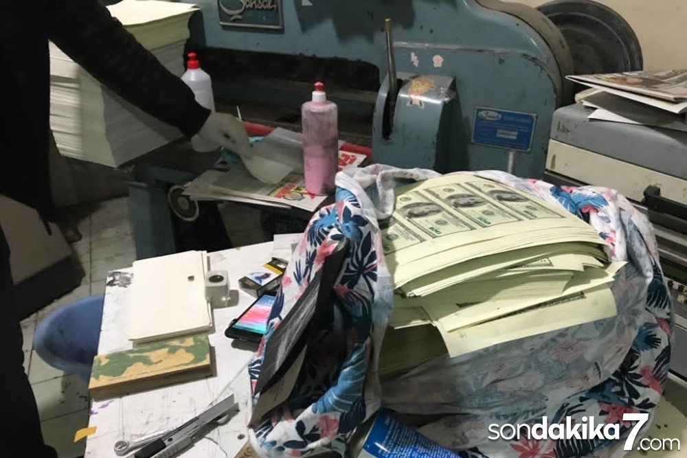 Ataşehir’de 2 milyon doların üzerinde sahte para ele geçirildi