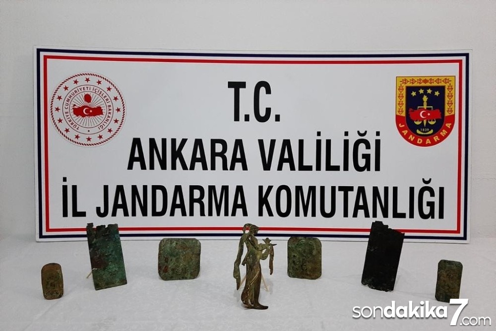 Başkent’te tarihi eser kaçakçılığı operasyonu