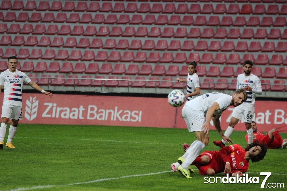 Ziraat Türkiye Kupası: Kayserispor: 3 - Hekimoğlu Trabzon: 3