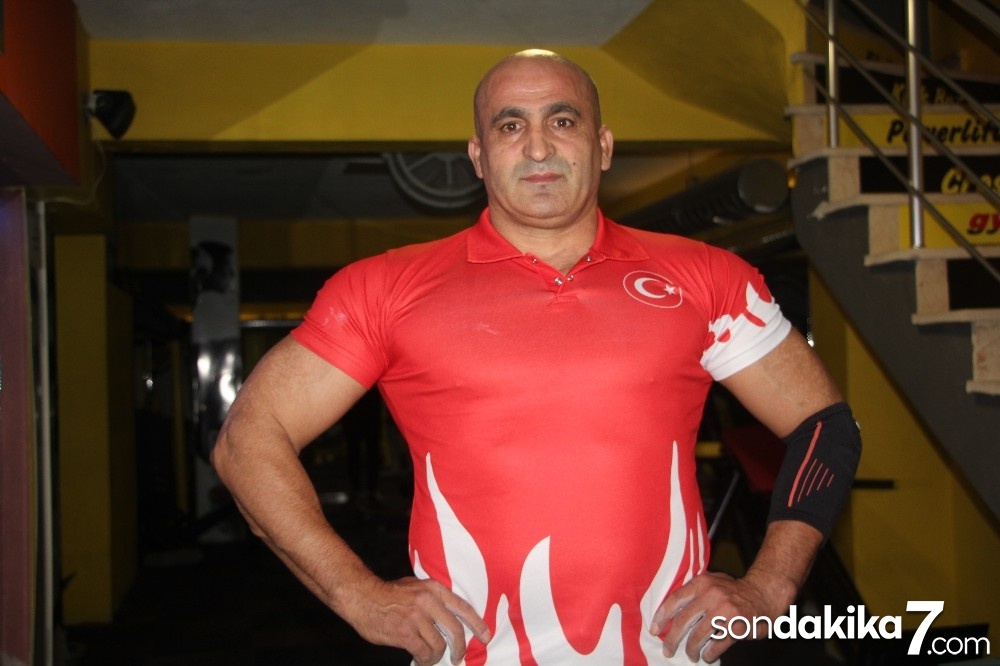 Milli sporcu Sadrettin Özbahçeci’nin hedefi yeniden şampiyonluk