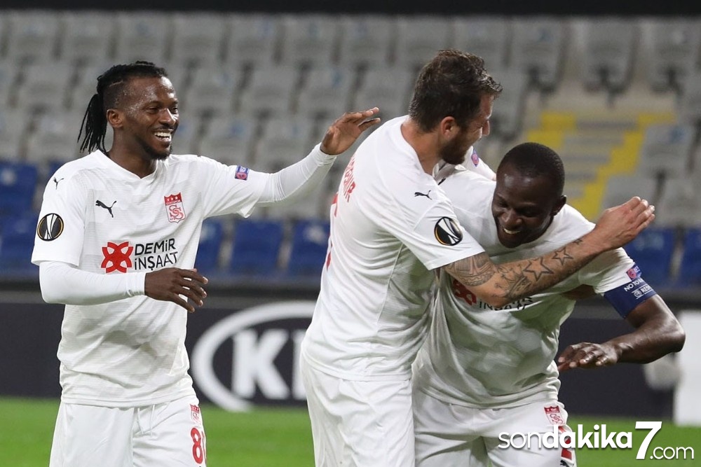 Sivasspor’un ‘Dede’ lakaplı Kone’si UEFA’da siftah yaptı