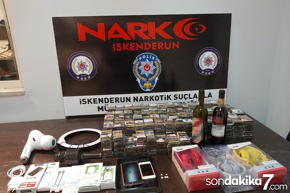 İskenderun’da uyuşturucu operasyonu: 2 gözaltı