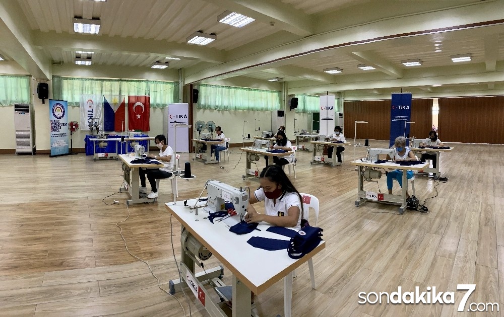 Filipinlerin Covid-19 ile mücadelesine TİKA’dan destek