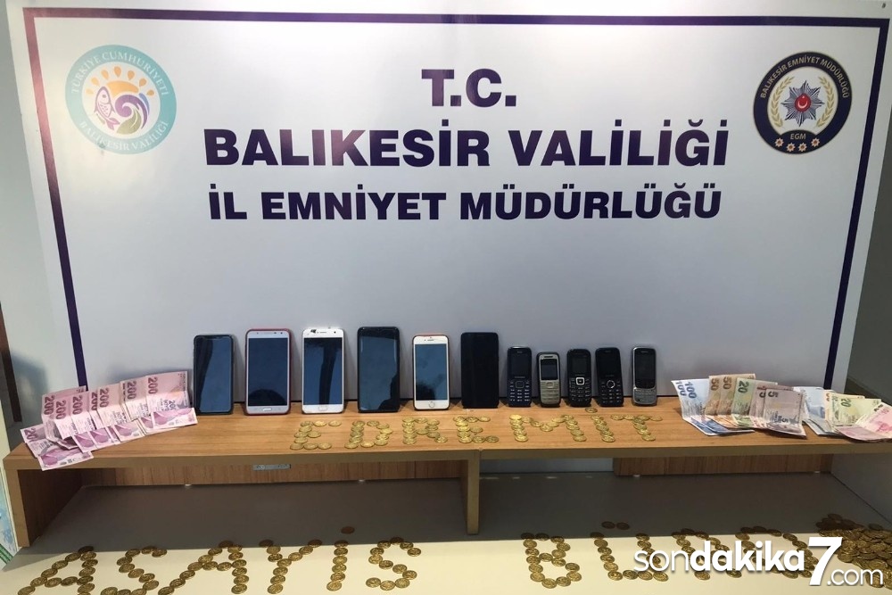 Edremit’te sahte sikke operasyonu