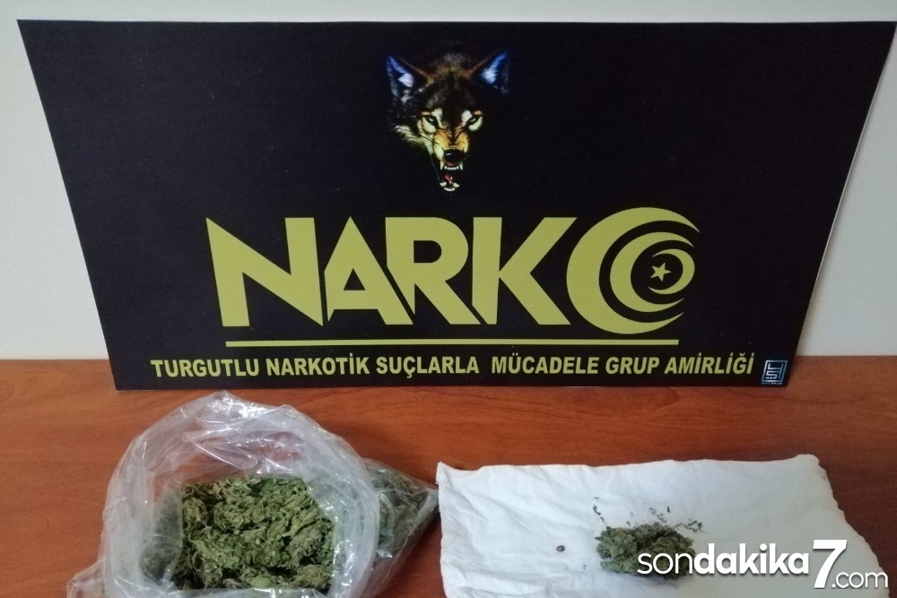 Turgutlu’da uyuşturucu operasyonu