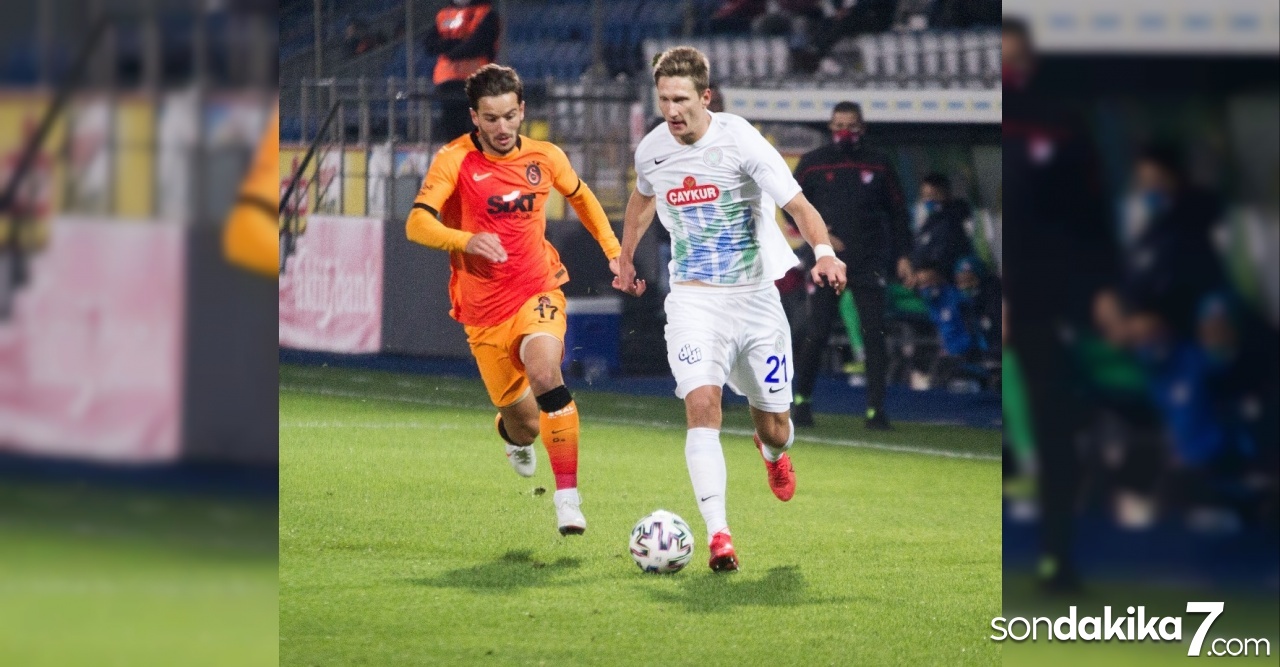 Süper Lig: Çaykur Rizespor: 0 - Galatasaray: 0 (Maç devam ediyor)