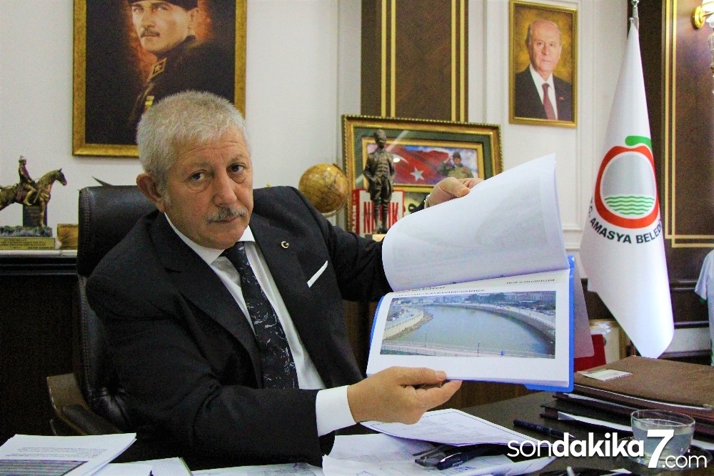 Amasya’da tarihi proje: Yeşilırmak yemyeşil akacak