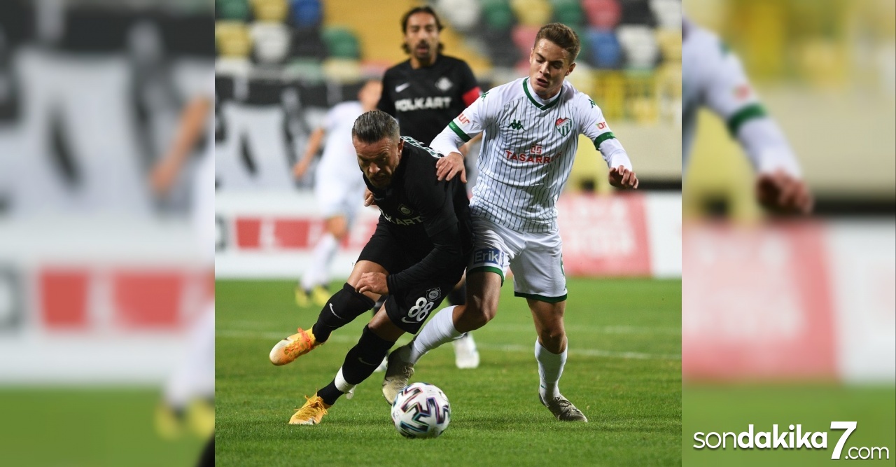 Bursaspor deplasmanda 13 puan kaybetti