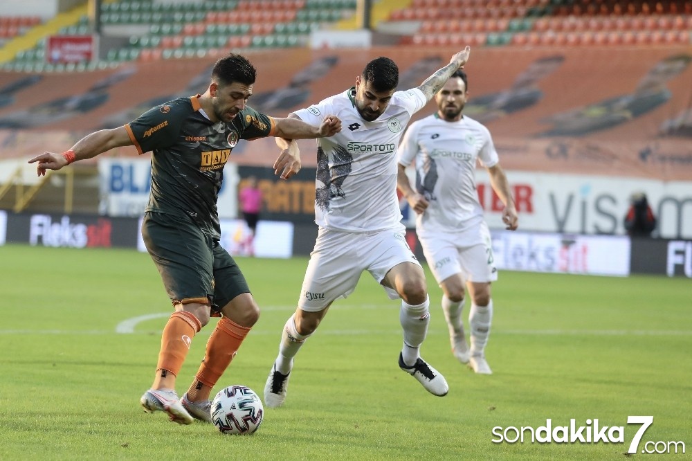 Süper Lig: Aytemiz Alanyaspor: 1 - Konyaspor: 0 (Maç sonucu)
