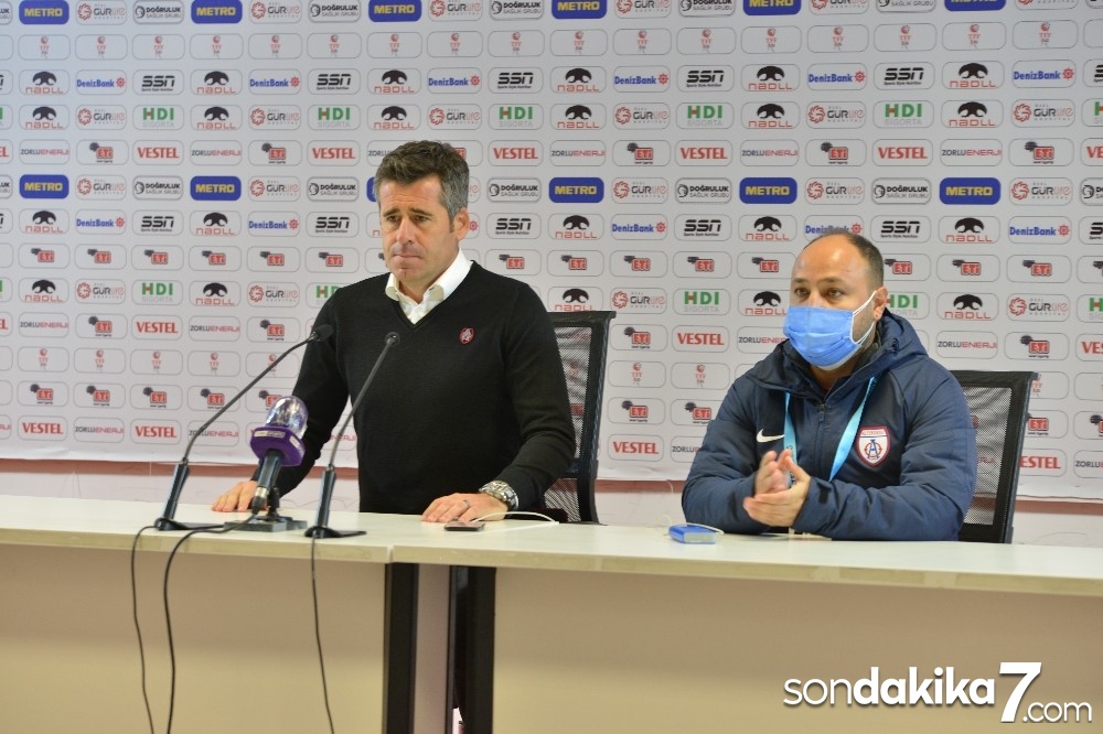 Altınordu Teknik Direktörü Hüseyin Eroğlu: "İki haftadır güzel skorlar alıyoruz"