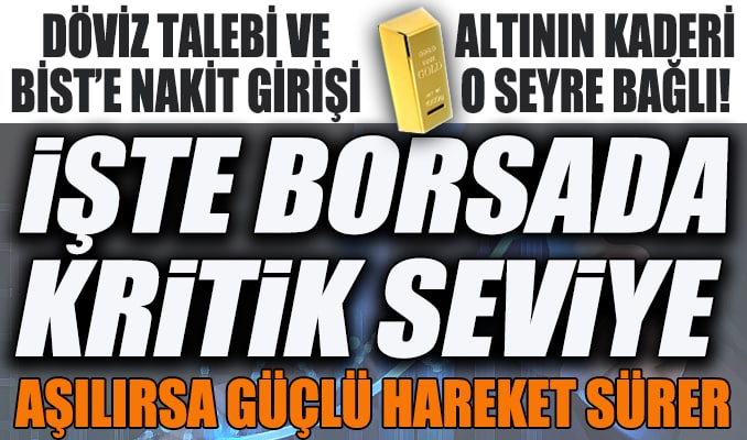 Endeks o seviyeyi aşarsa güçlü hareket devam eder