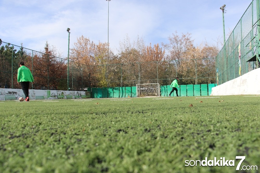 Çankaya’nın engelli futbolcularından farkındalık antrenmanı
