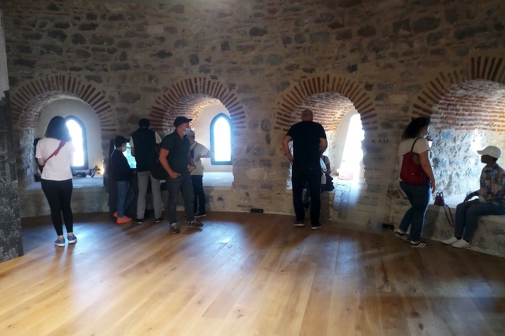 Galata Kulesi’ne ziyaretçi akını