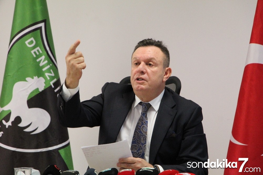 Eleştirilerin odağındaki Denizlispor’un yönetimi tam kadro açıklama yaptı