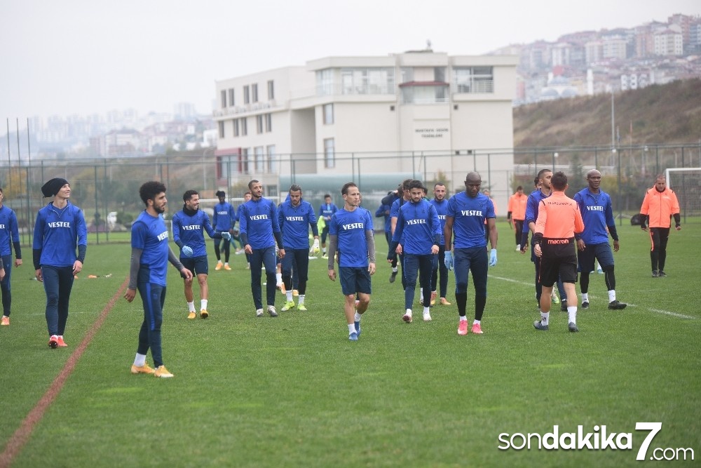 Trabzonspor, Sivasspor maçı hazırlıklarını sürdürdü