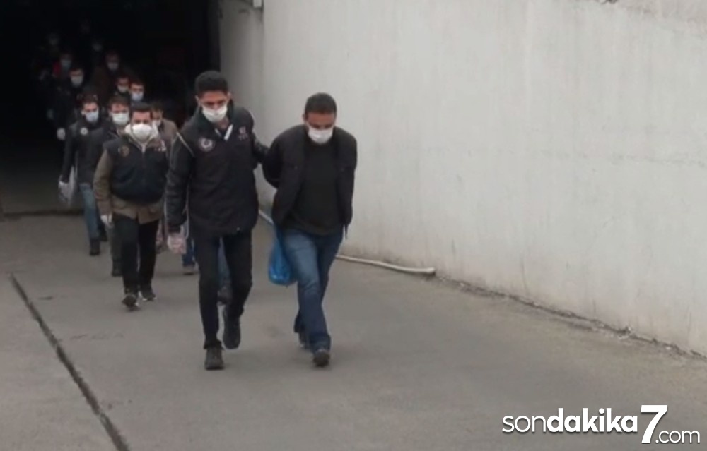Terör operasyonunda gözaltına alınan Şişli Belediye Başkan Yardımcısı Yavuz, adliyeye sevk edildi