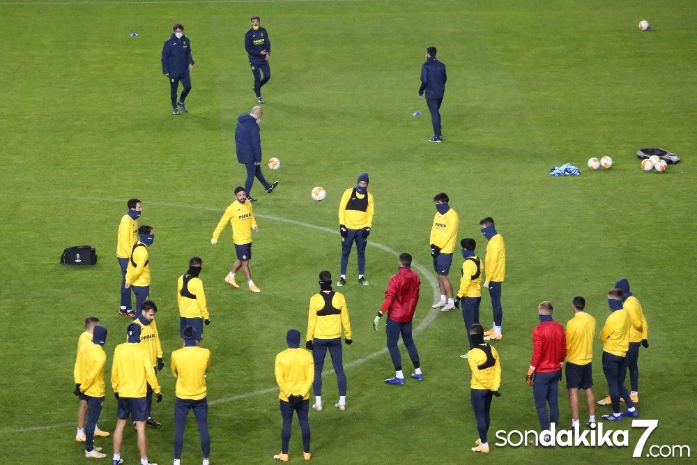 Villarreal, Sivasspor maçı hazırlıklarını tamamladı