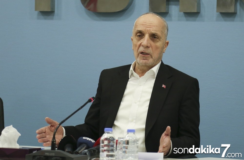 Türk-İş Genel Başkanı Atalay: “İşveren ve hükümetin tebessüm ettirecek bir rakam getireceğini umut ediyoruz”