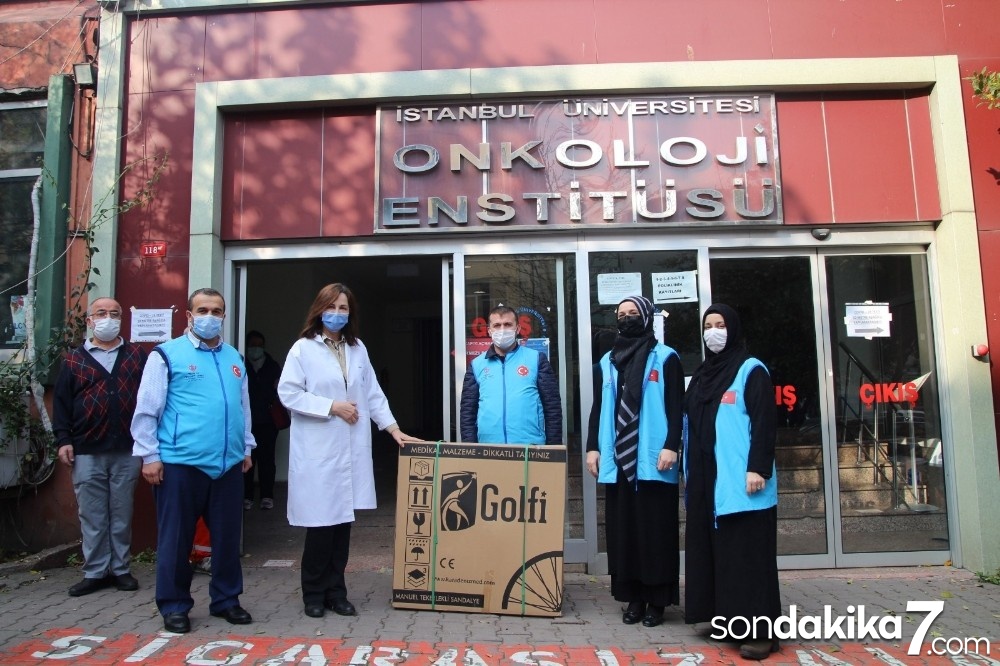 Engelliler Günü’nde engellilere Türkiye Diyanet Vakfı’ndan yardım