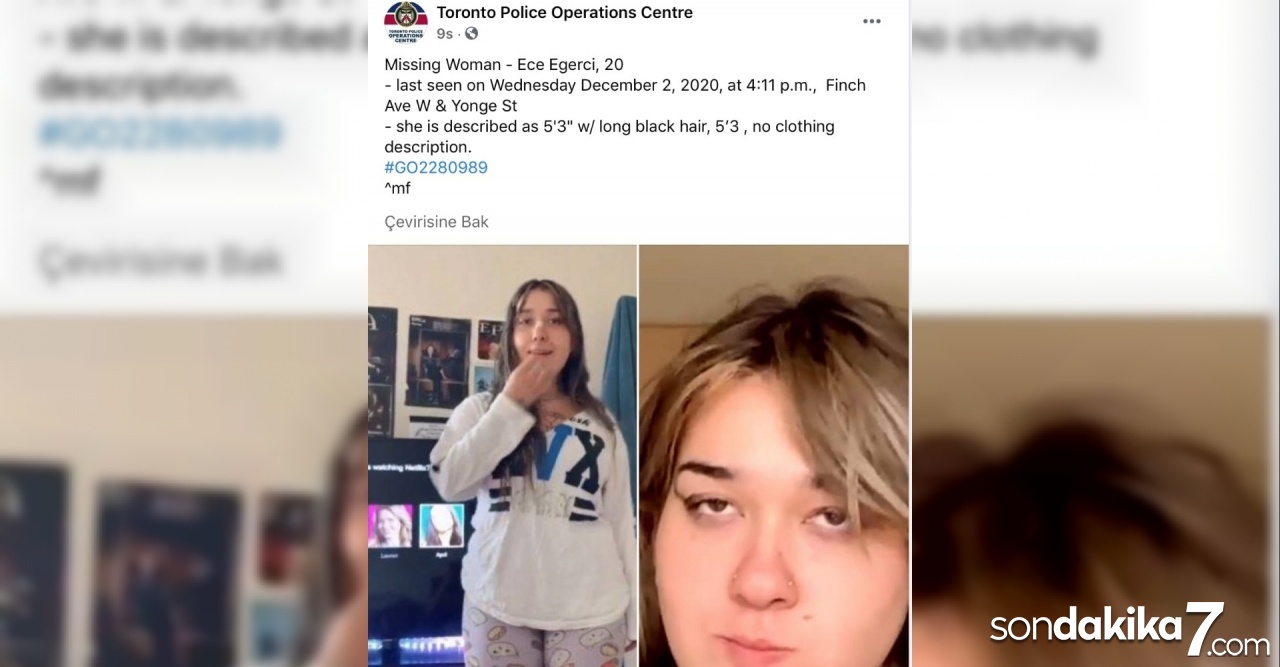 Kanada polisi, kayıp Türk genci arıyor