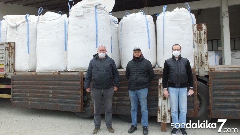Balıkesir’de çevre dostu zeytin çekirdeği Yunanistan’a ihraç ediliyor