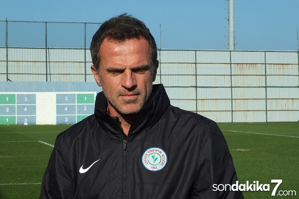 Stjepan Tomas: "Karagümrük maçıyla eski tempomuzu yakalayacağız"