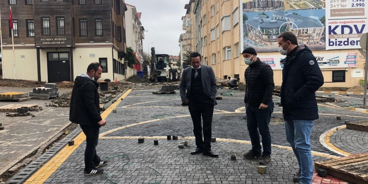Akçakoca’ya Estetik Görünüm Kazandırılıyor