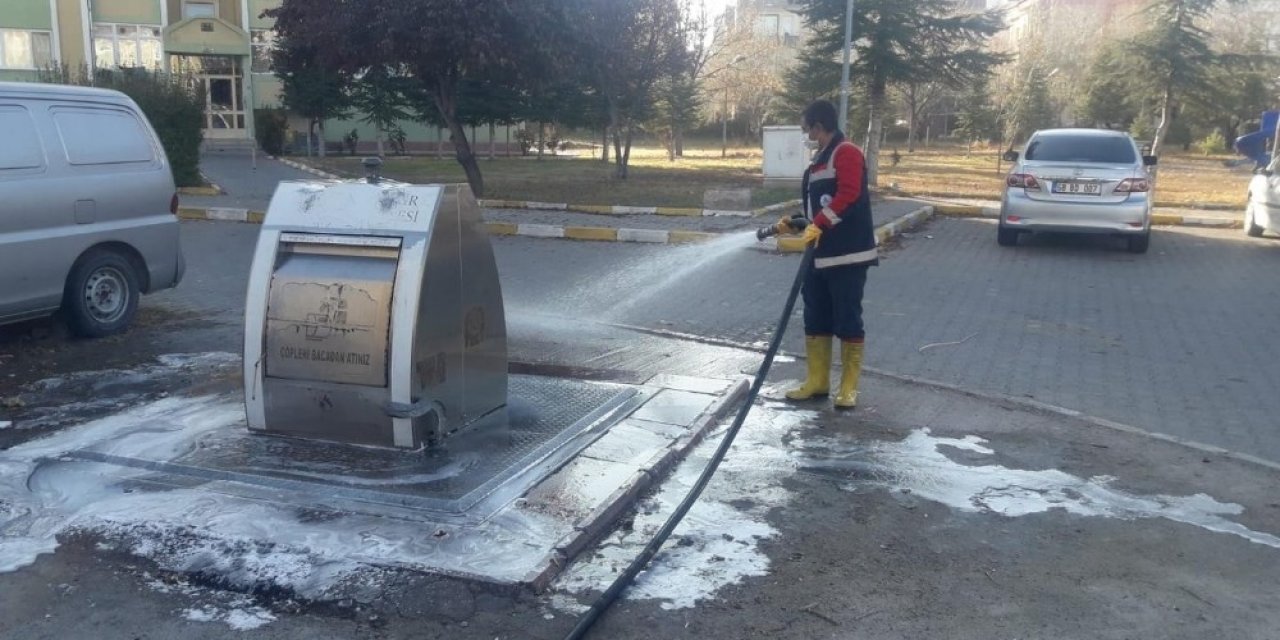 Nevşehir Belediyesi Kısıtlamayı Fırsata Çevirdi, Şehri Temizledi