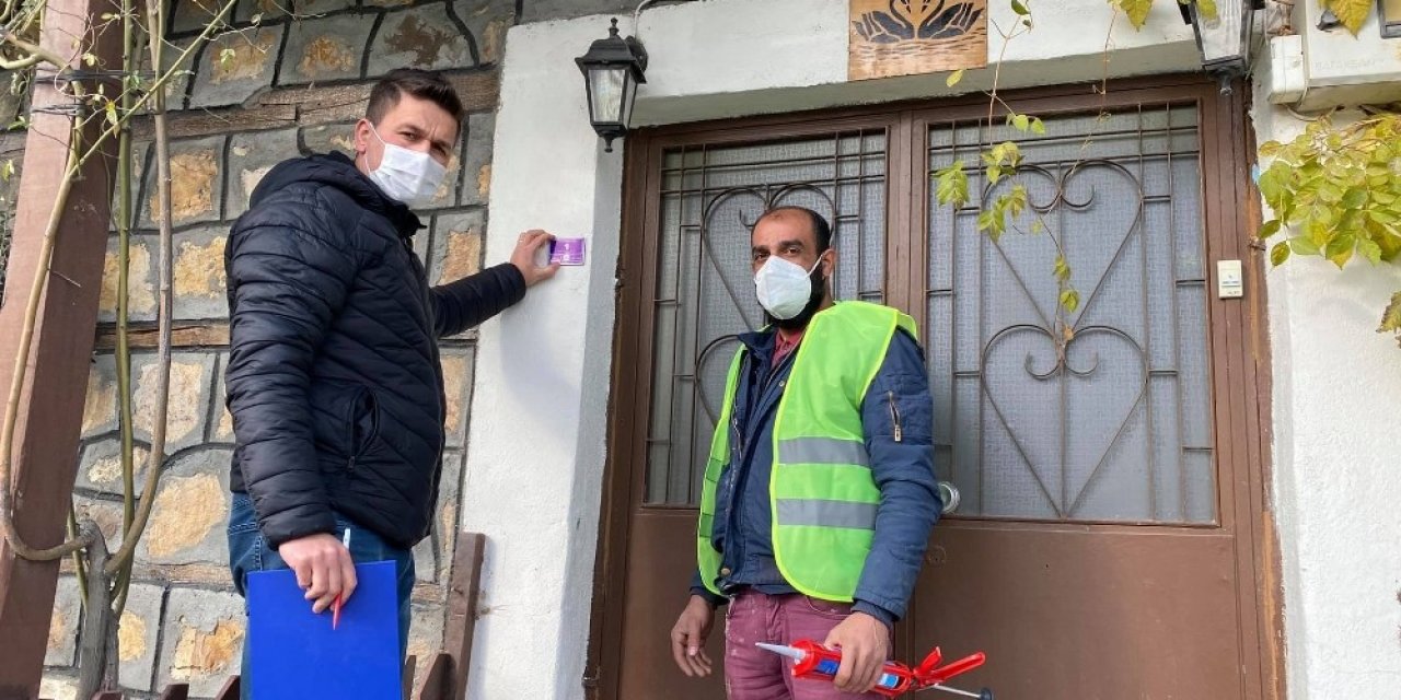 Çanakkale Çan İlçesinde Kapılar Numaralandırılıyor