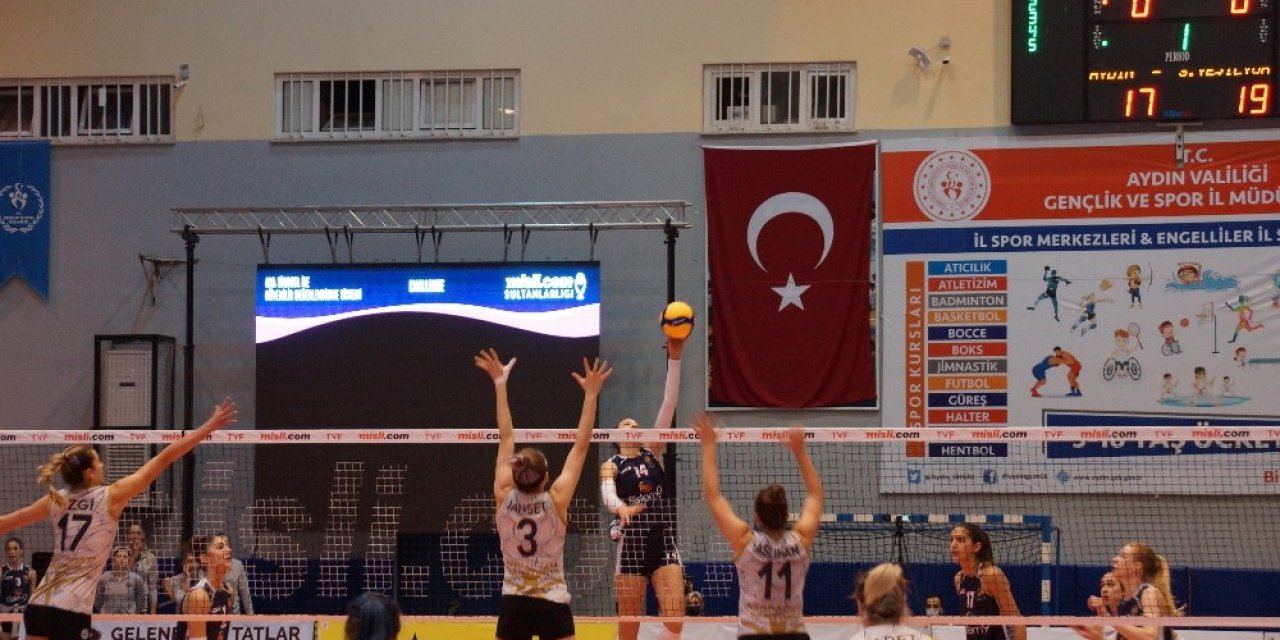 Sultanlar Ligi: Aydın Bbs:3 - Sistem9 Yeşilyurt:2