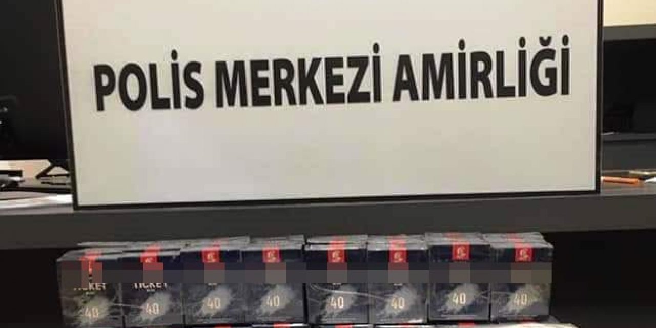Tavşanlı’da 305 Paket Kaçak Sigara Ele Geçirildi