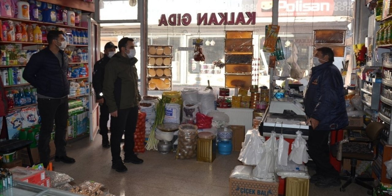 Kaymakam Çelik’ten Kısıtlama Denetimi