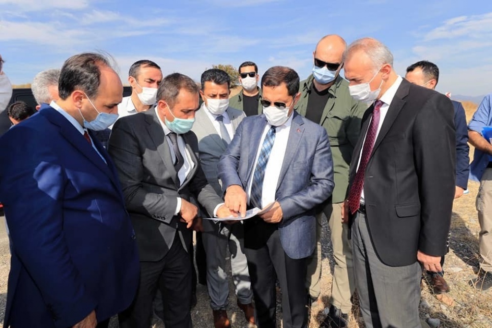 Vali Masatlı dan yapımı planlanan Taşova Organize Sanayi Bölgesine ziyaret