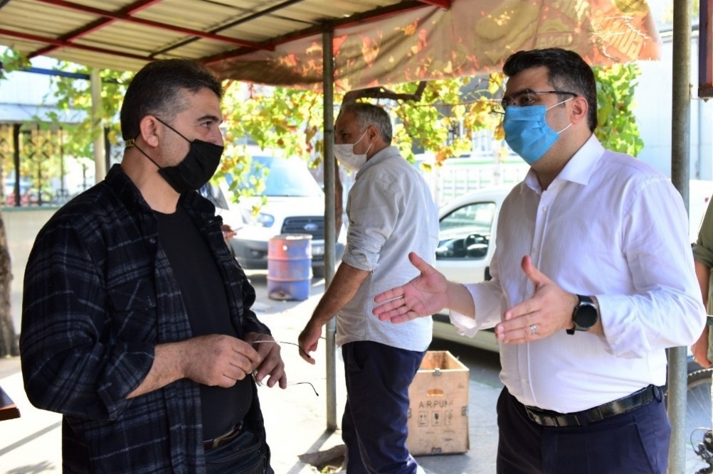 Yıldırım Belediye Başkanı Oktay Yılmaz, Oto Sanayi Sitesi’ni (Otosansi̇t) Ziyaret Etti.