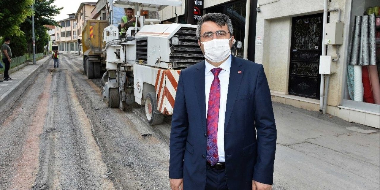 Yıldırım’dan Kısıtlamada Asfalt Seferberliği