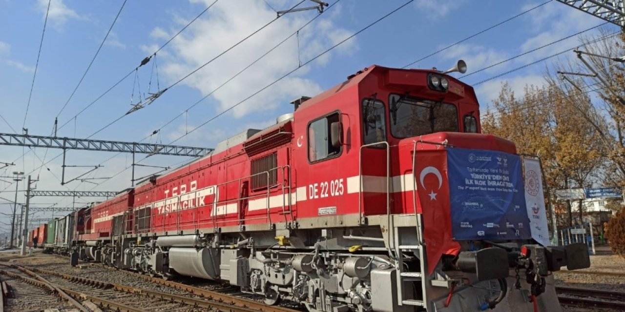 İlk İhraç Treni Kayseri’den Geçti