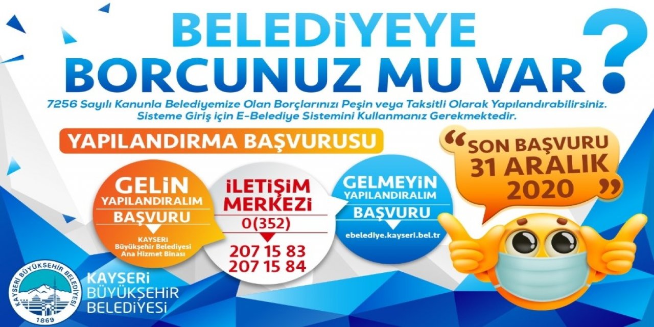 Büyükşehir’den ’borç Yapılandırma’ Fırsatı