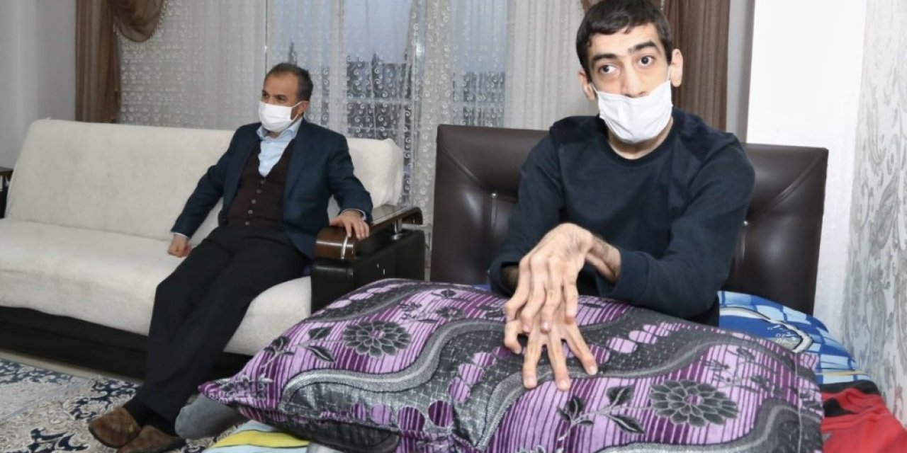 Başkan Kılınç, Sedat’ı Evinde Ziyaret Etti