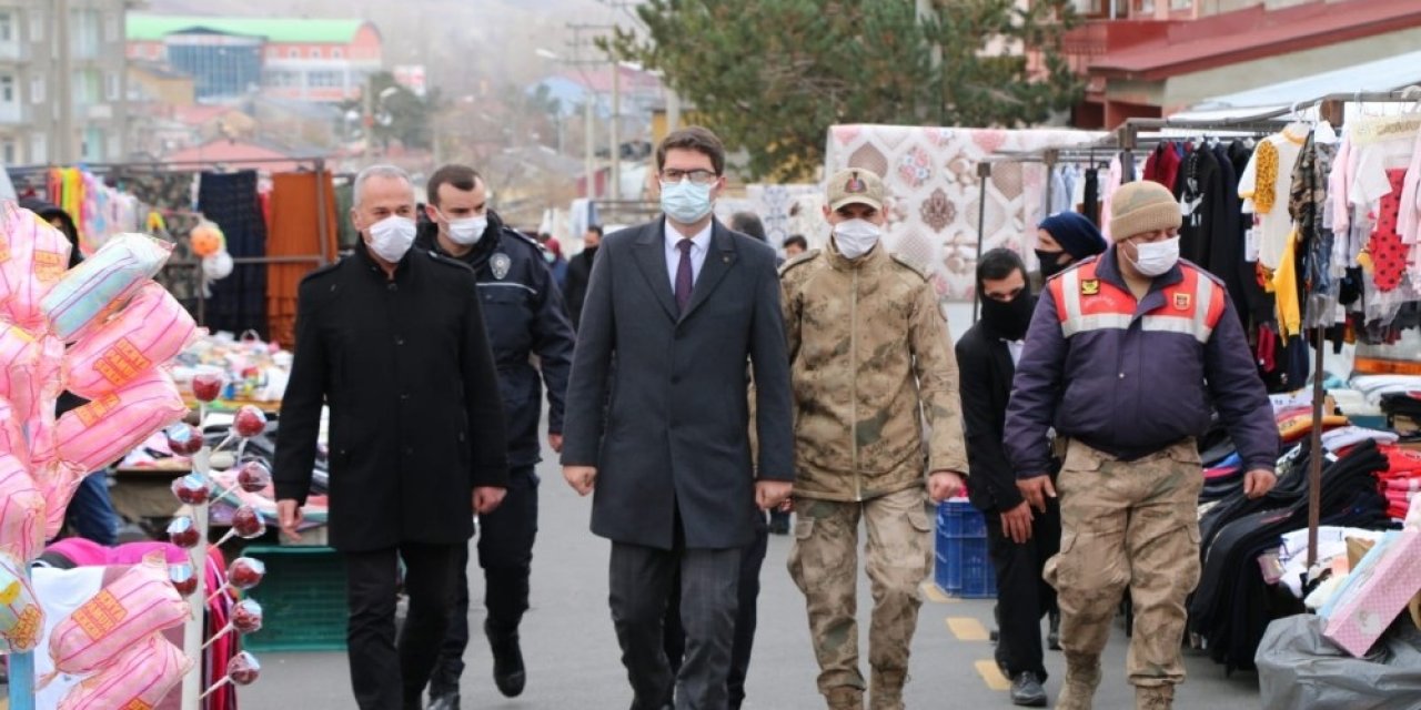 Aşkale’de Pazar Denetimi Ve Hes Kodu Uygulaması