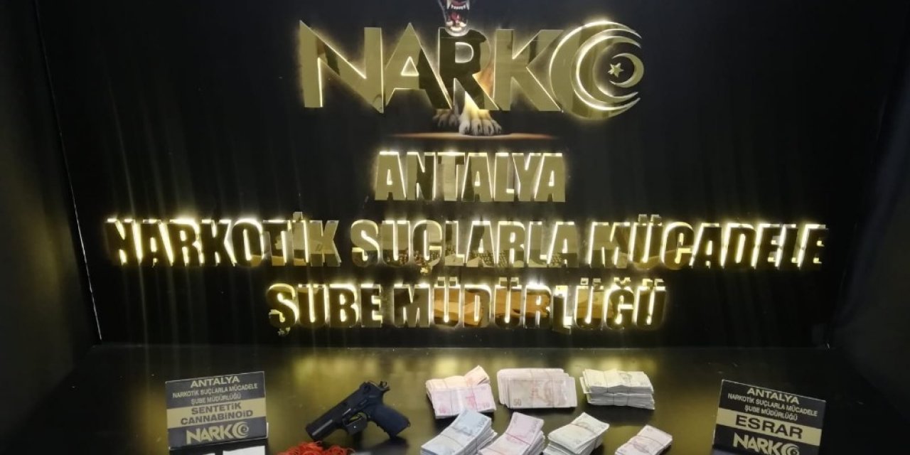 Antalya’da Uyuşturucu Operasyonu: 1 Tutuklama