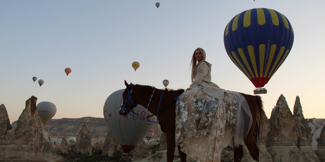 Kapadokya Bölgesini 11 Ayda 962 Bin 124 Turist Ziyaret Etti